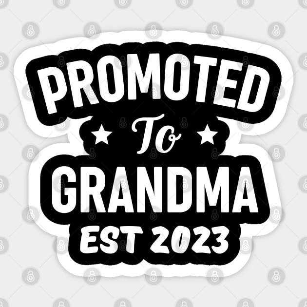 Funny Grandma 2023 Gift Idea Sticker by Monster Skizveuo